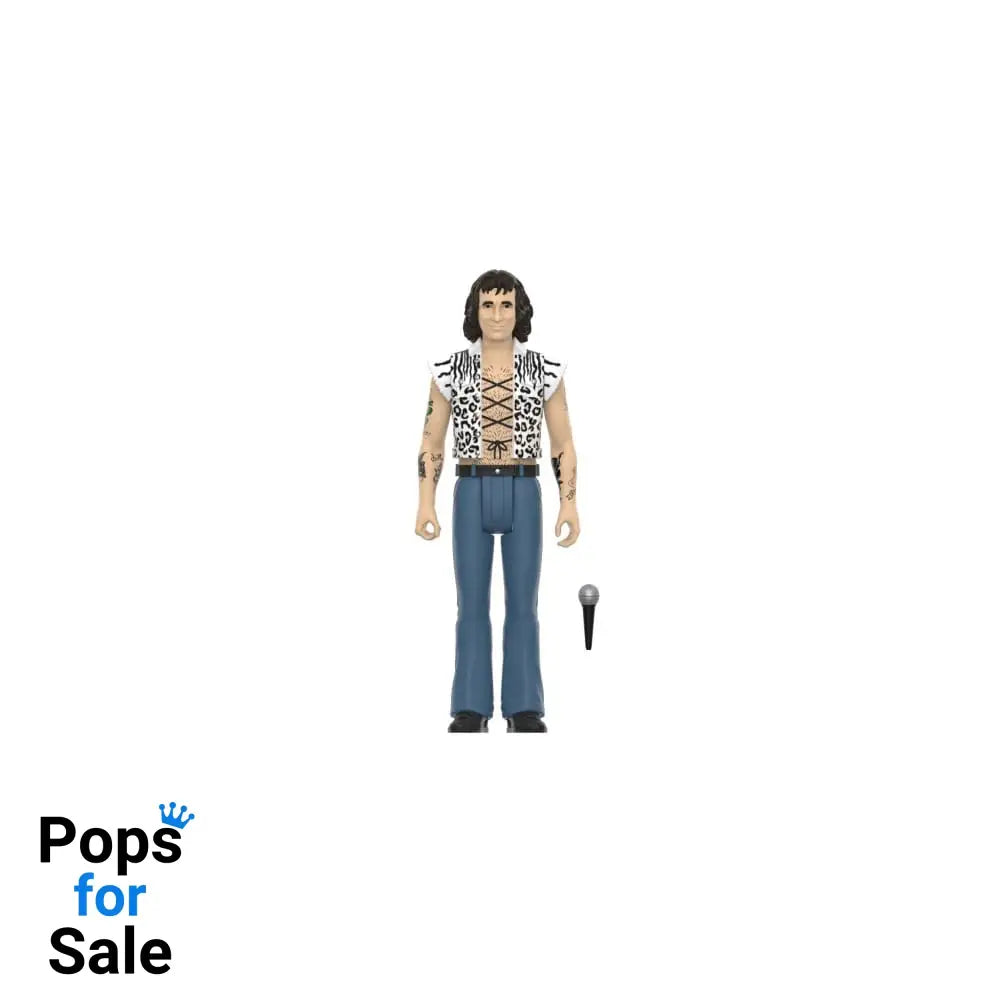Bon Scott ReAction Action Figure Wave 02 Bon Scott (Leopard Print) 10 cm