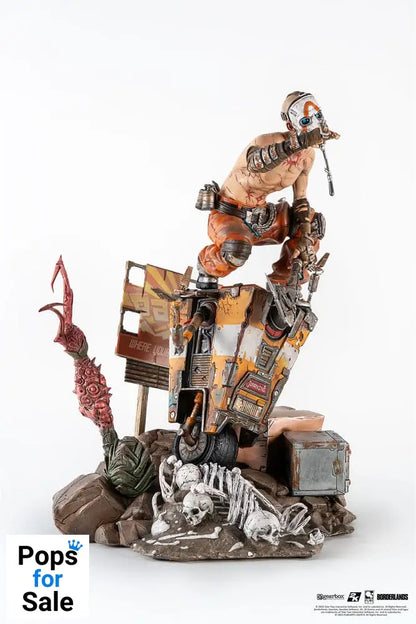 Borderlands 3 Statue 1/6 Psycho & Claptrap Diorama 40 cm