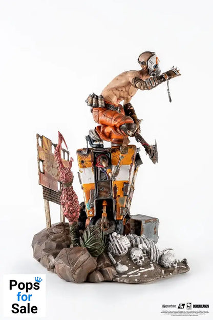Borderlands 3 Statue 1/6 Psycho & Claptrap Diorama 40 cm