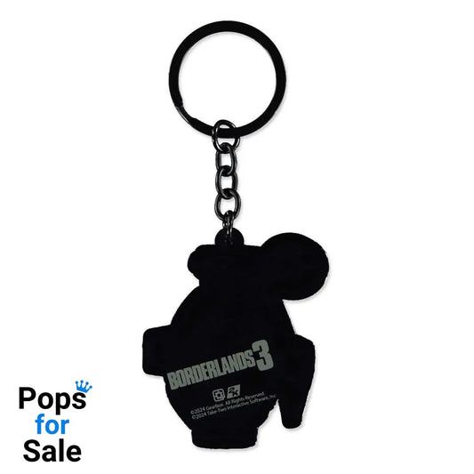 Borderlands 4 Rubber Keychain Lovebomb