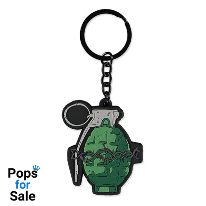 Borderlands 4 Rubber Keychain Lovebomb Keyrings