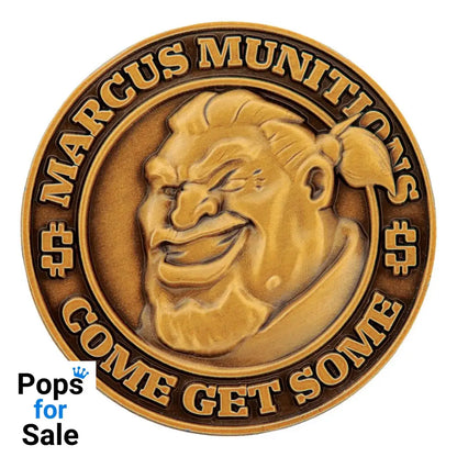 Borderlands Collectable Coin Marcus Munitions Limited Edition