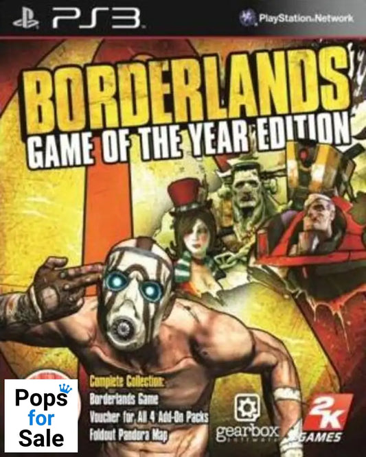 Borderlands: Game of the Year Edition for Playstation 3 (PS3)