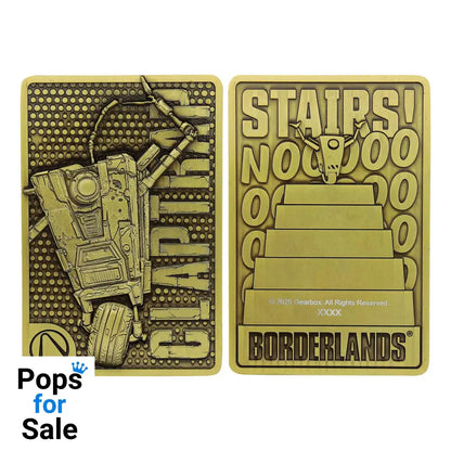 Borderlands Ingot Claptrap Limited Edition Coins