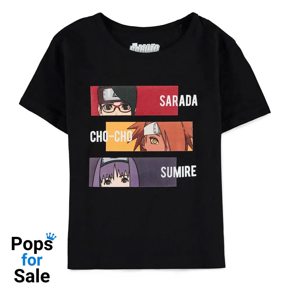 Boruto: Naruto Next Generations - Girls T-Shirt Size 122-128