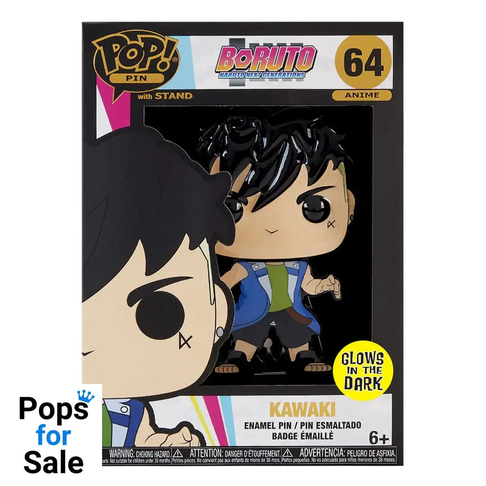 Boruto: Naruto Next Generations Loungefly POP! Enamel Pin Kawaki 10 cm