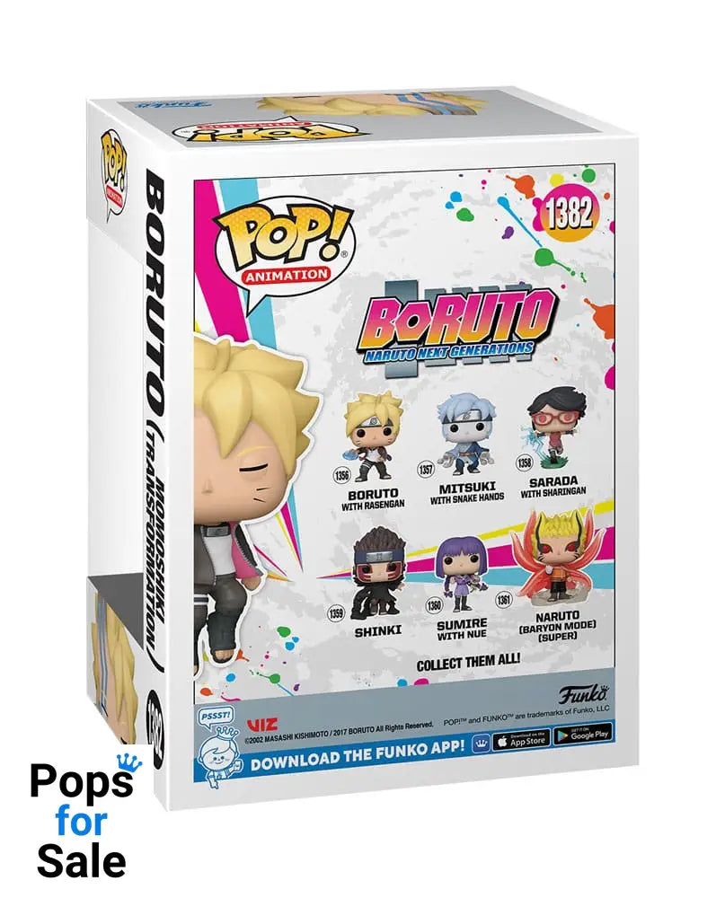Boruto POP! Animation Vinyl Figure Boruto (Momo Transf) Chase (Glow in the Dark) 9 cm Assortment (6)