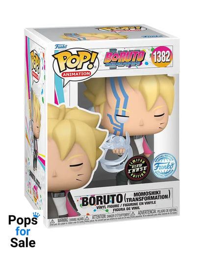 Boruto POP! Animation Vinyl Figure Boruto (Momo Transf) Chase (Glow in the Dark) 9 cm Assortment (6)