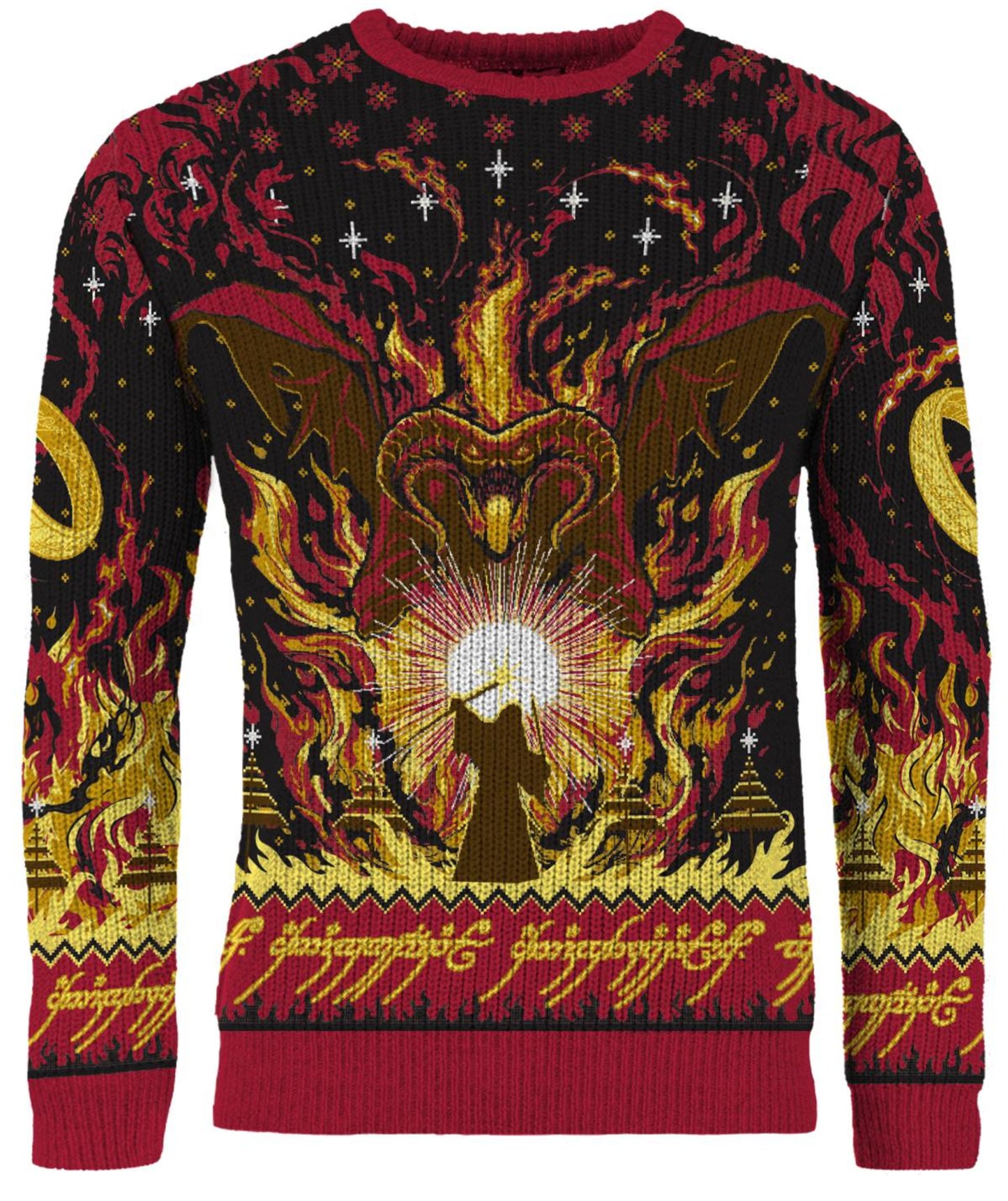 Lord of the Rings: Balrog Christmas Jumper (Size: XL)