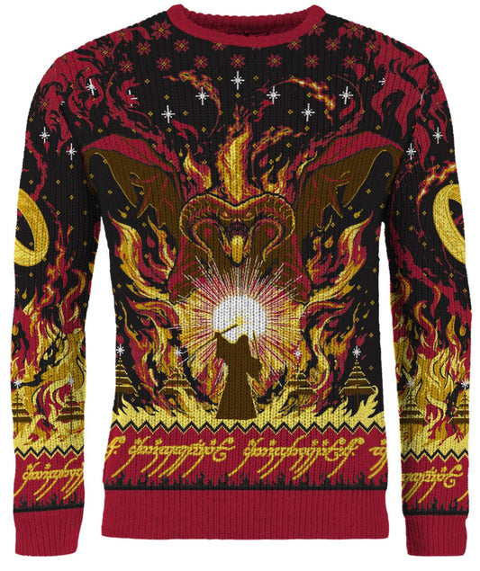 Lord of the Rings: Balrog Christmas Jumper (Size: L)