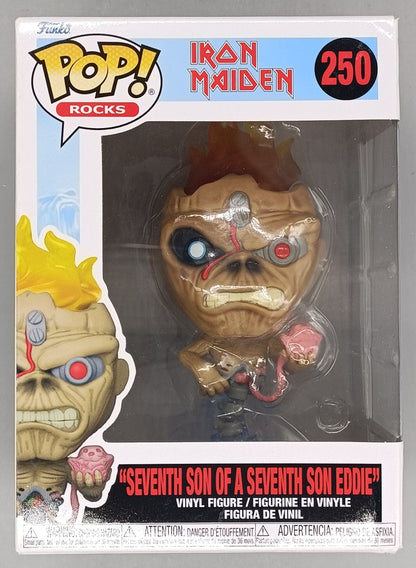 250 Seventh Son of a Seventh Son Eddie - Iron Maiden - Box Damaged Funko POP
