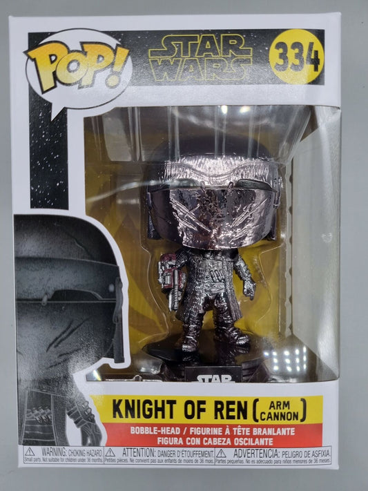 #334 Knight of Ren (Arm Cannon) Chrome - Star Wars Funko POP