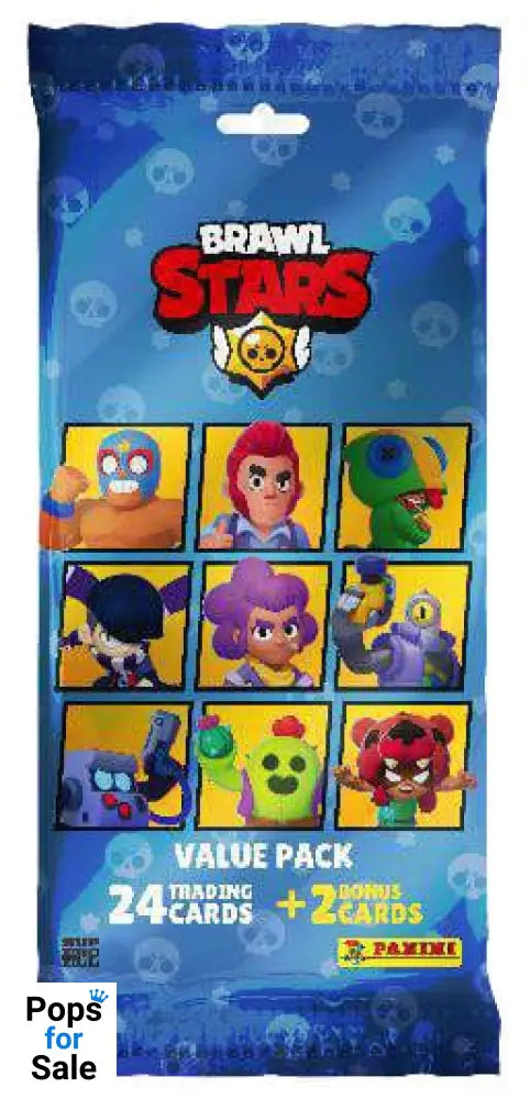 Brawl Stars Trading Cards Fat Packs Display (10) Trading cards