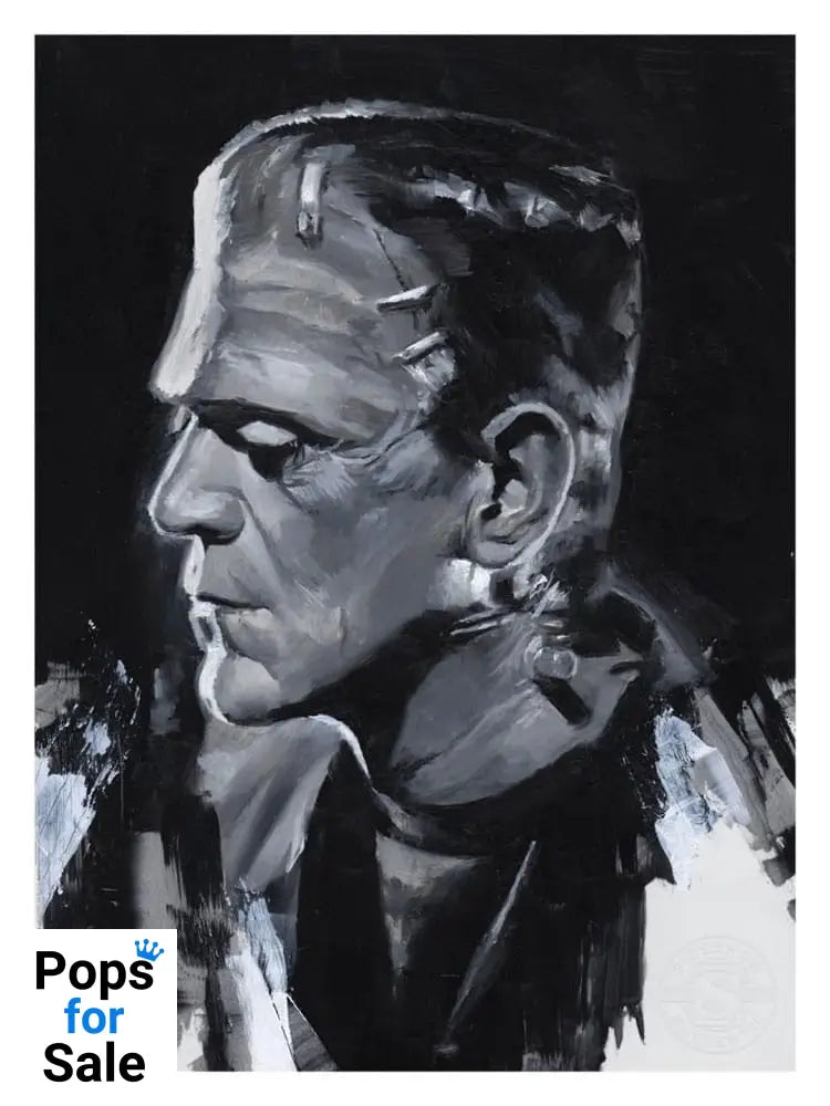 Bride of Frankenstein Art Print Frankenstein by Chris Valentine 41 x 31 cm - unframed