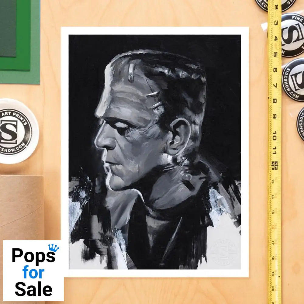 Bride of Frankenstein Art Print Frankenstein by Chris Valentine 41 x 31 cm - unframed