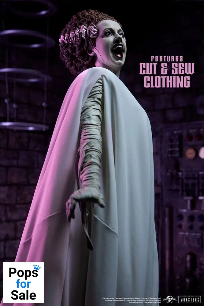 Bride of Frankenstein Premium Format Mixed Media Statue The Bride of Frankenstein (Fabric Costume) 55 cm