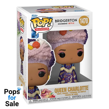 Bridgerton POP! TV Vinyl Figure Queen Charlotte 9 cm