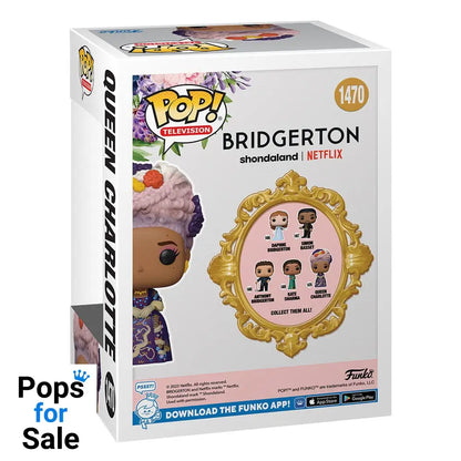 Bridgerton POP! TV Vinyl Figure Queen Charlotte 9 cm