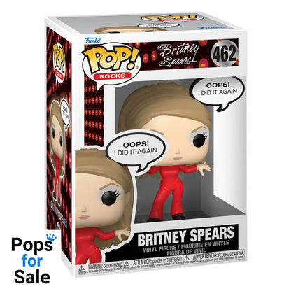 Britney Spears POP! Rocks Vinyl Figure Oops, I Did it Again 9 cm