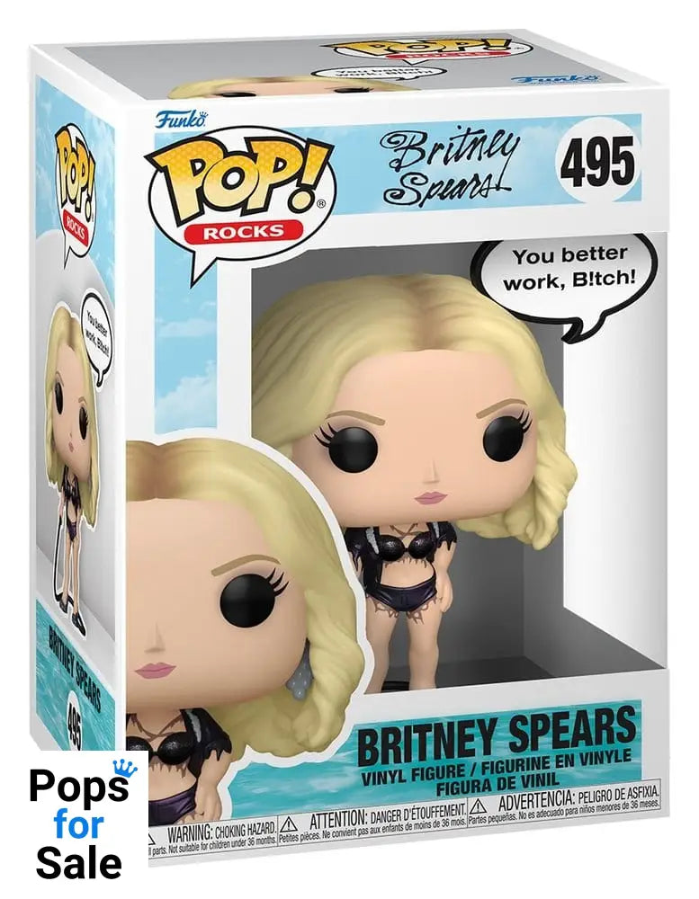 Britney Spears POP! Sayings Vinyl Figure You Better Work 9 cm