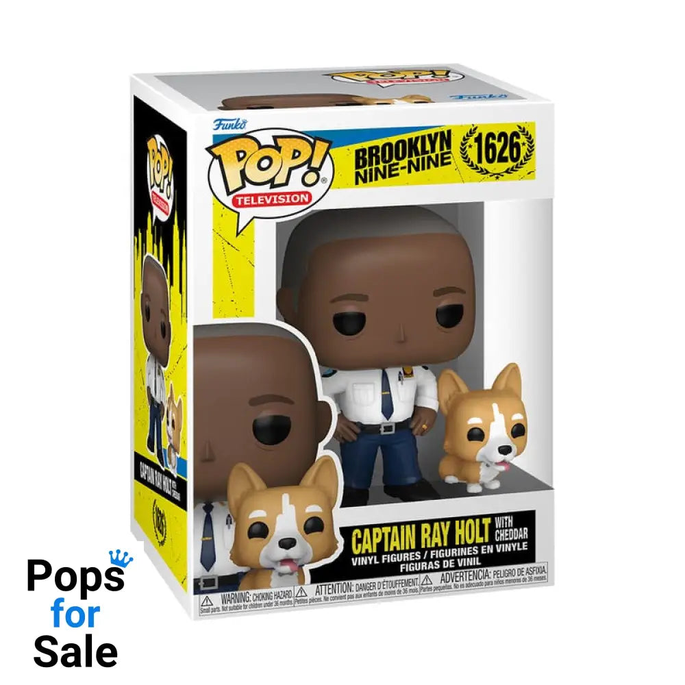 Brooklyn Nine-Nine POP! TV Vinyl Figure Cpt Holt w/dog 9 cm