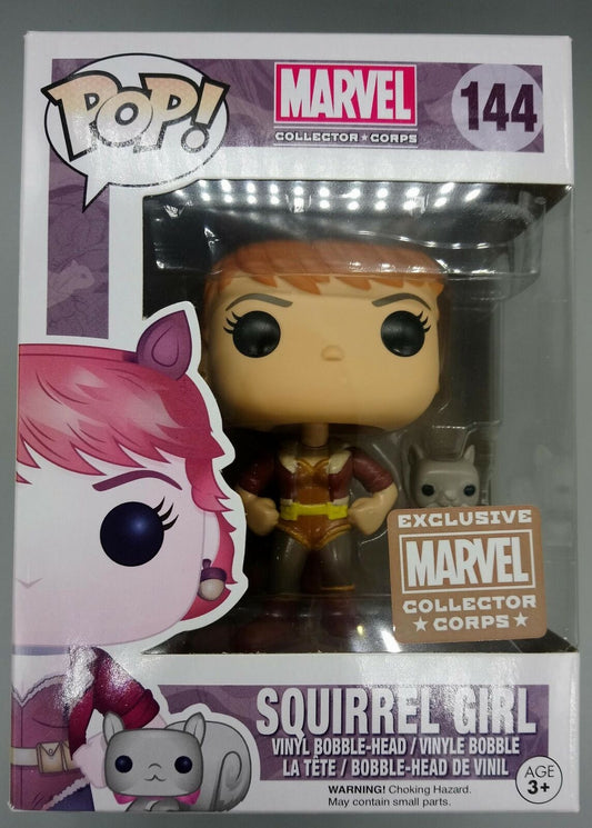 144 Squirrel Girl - Marvel Collector Corps MCC Funko POP