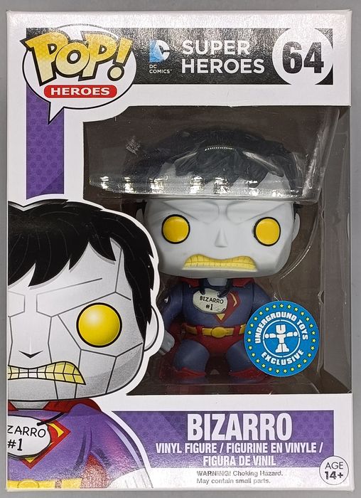 #64 Bizarro - DC Super Heroes - Box Damaged Funko POP