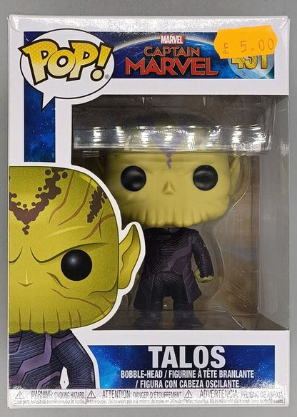 431 Talos - Marvel - Captain Marvel - Box Damaged Funko POP