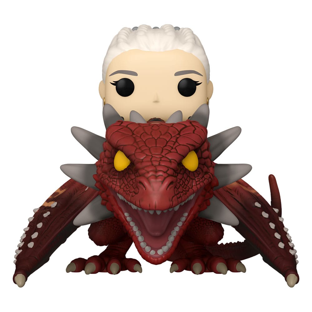 124 Rhaenys Targaryen with Meleys - Rides - House of the Dragon (Game of Thrones) New Funko POP