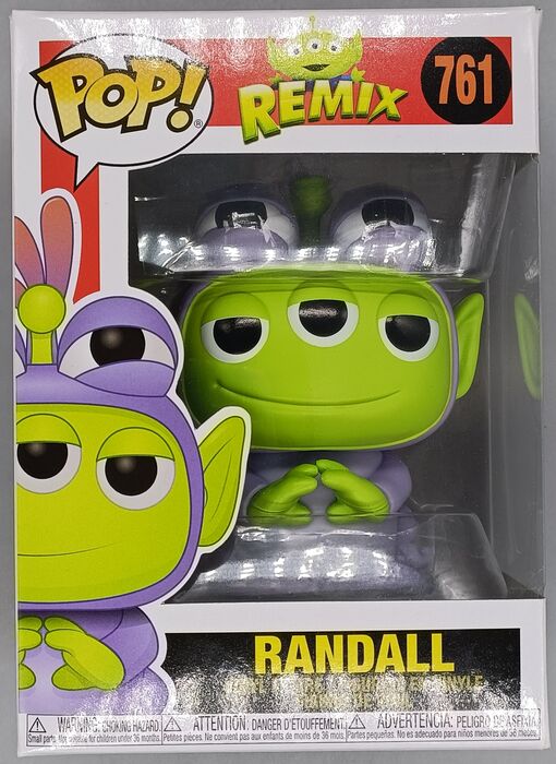 #761 Randall (Alien) - Disney - Box Damaged Funko POP
