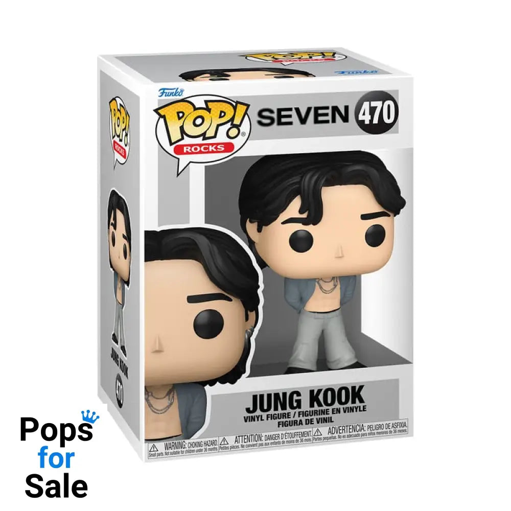 BTS Solo POP! Rocks Vinyl Figure Jung Kook (Seven) 9 cm