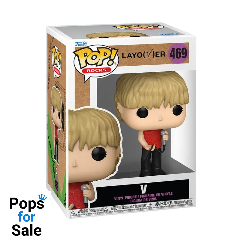 BTS Solo POP! Rocks Vinyl Figure V (Love Me Again) 9 cm