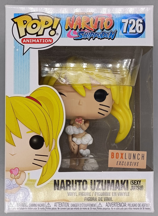 726 Naruto Uzumaki (Sexy Jutsu) Naruto Shippuden Box Damaged Funko POP