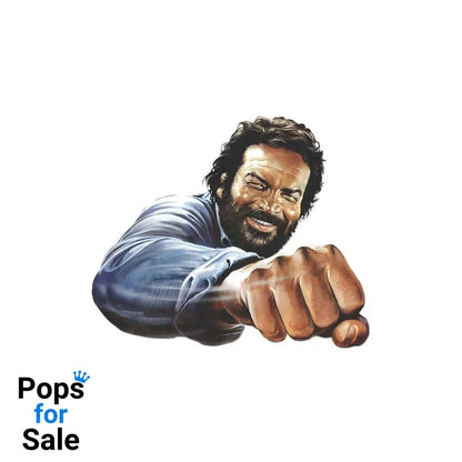 Bud Spencer 3D Tin Sign Bud Spencer Faust 45 x 45 cm Tin signs
