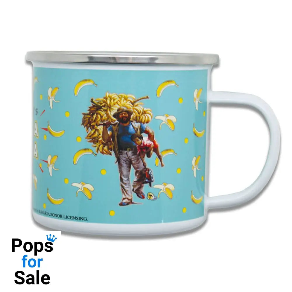 Bud Spencer Enamel Mug Banana Joe
