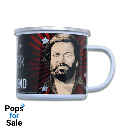 Bud Spencer Enamel Mug The Legend Cups & Mugs