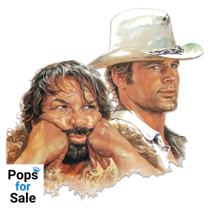 Bud Spencer & Terence Hill 3D Tin Sign Bud & Terence 45 x 45 cm