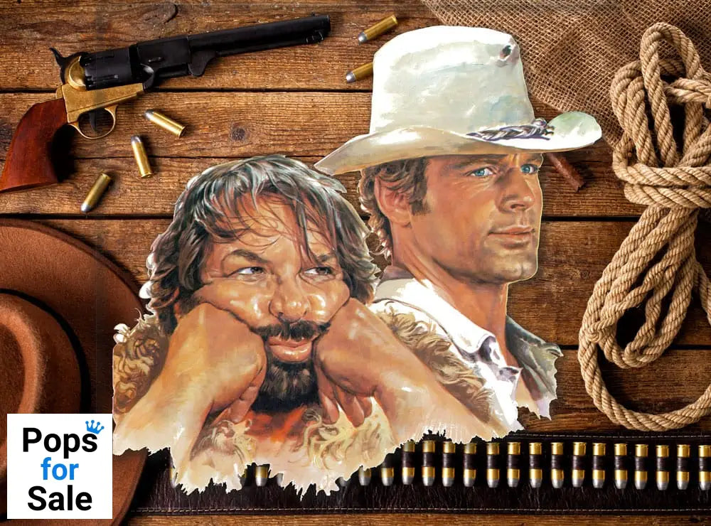 Bud Spencer & Terence Hill 3D Tin Sign Bud & Terence 45 x 45 cm