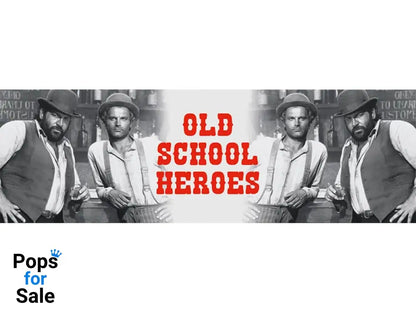 Bud Spencer & Terence Hill Enamel Mug Old School Heroes