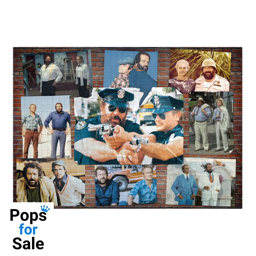 Bud Spencer & Terence Hill Jigsaw Puzzle Poster Wall #002 (1000 pieces) Puzzles