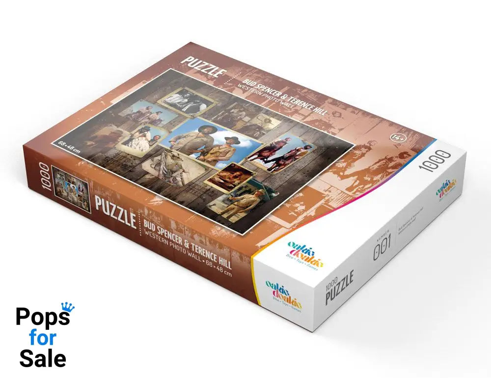 Bud Spencer & Terence Hill Jigsaw Puzzle Western Photo Wall (1000 pieces)