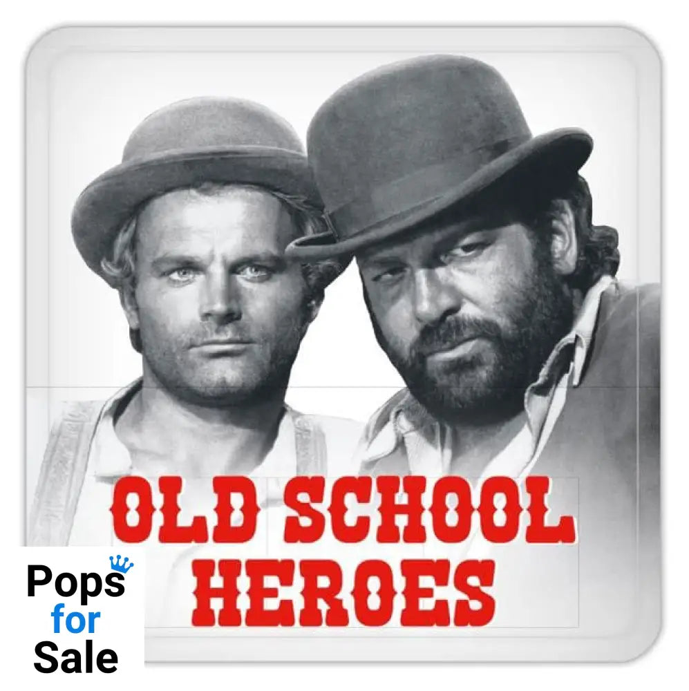 Bud Spencer & Terence Hill Tin coasters Old School Heroes 10 x 10 cm Glasses & Coasters