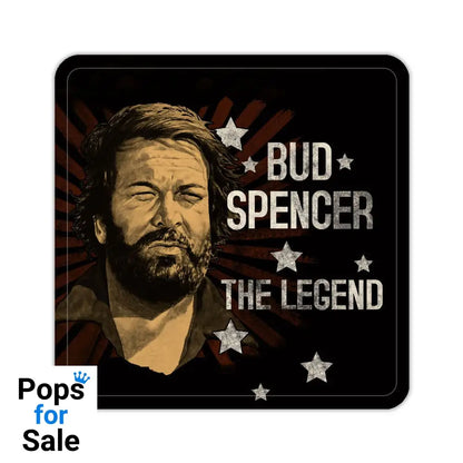 Bud Spencer Tin coasters The Legend 10 x 10 cm Glasses & Coasters