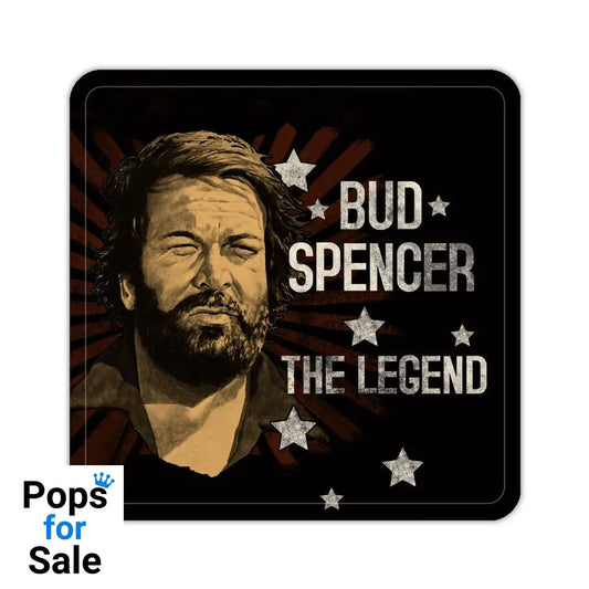 Bud Spencer Tin coasters The Legend 10 x 10 cm Glasses & Coasters