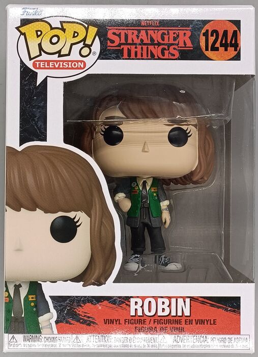 #1244 Robin - Stranger Things - Box Damaged Funko POP