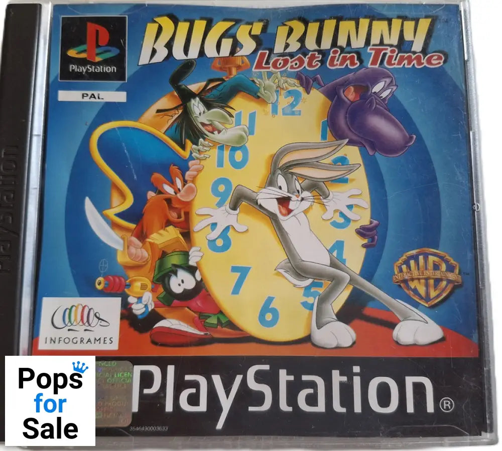 Bugs Bunny Lost In Time For Sony Playstation 1 (Psone) - [No Inlay]