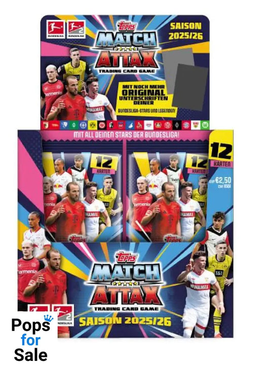 Bundesliga Match Attax Trading Cards 2025/26 Booster Display (36) *German Version* Trading cards