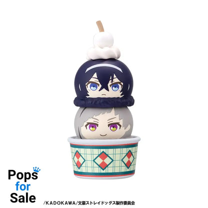 Bungo Stray Dogs Tsumichen Stack up & Change Trading Figure 6-Pack 8 cm (with gift)