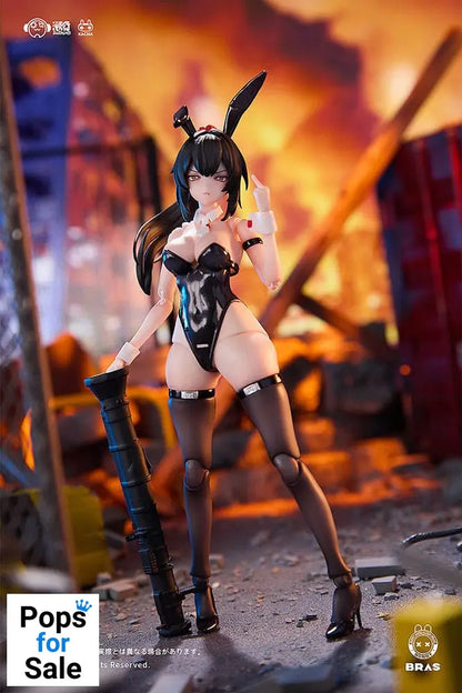 Bunny Rapid Action Squad Action Figure 1/12 Attacker Runa 16 cm