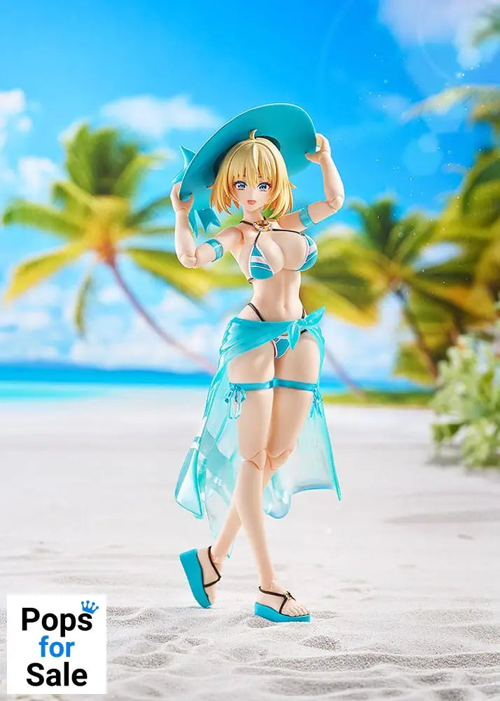 Bunny Suit Planning Figma Action Figure Sophia F. Shirring: Swimsuit Ver. 15 cm